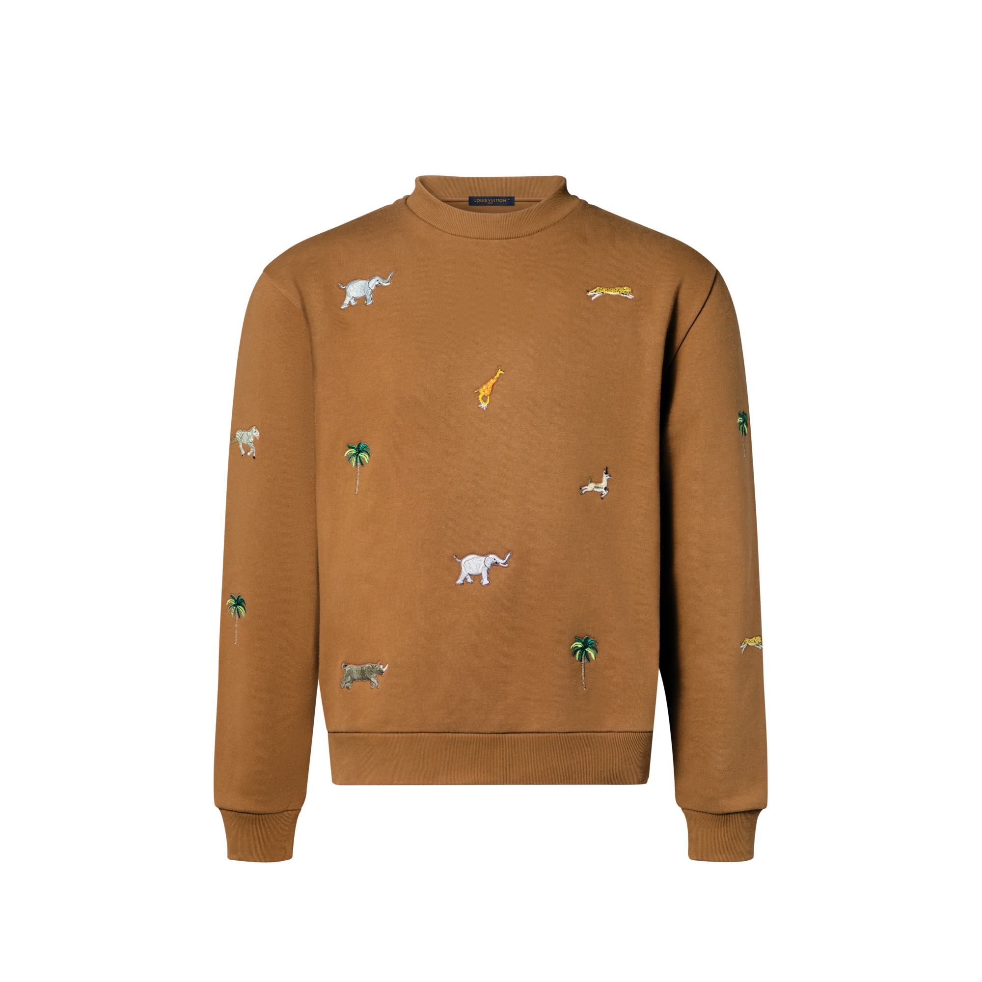 LV x The Darjeeling Limited Embroidered Long-Sleeved Crewneck